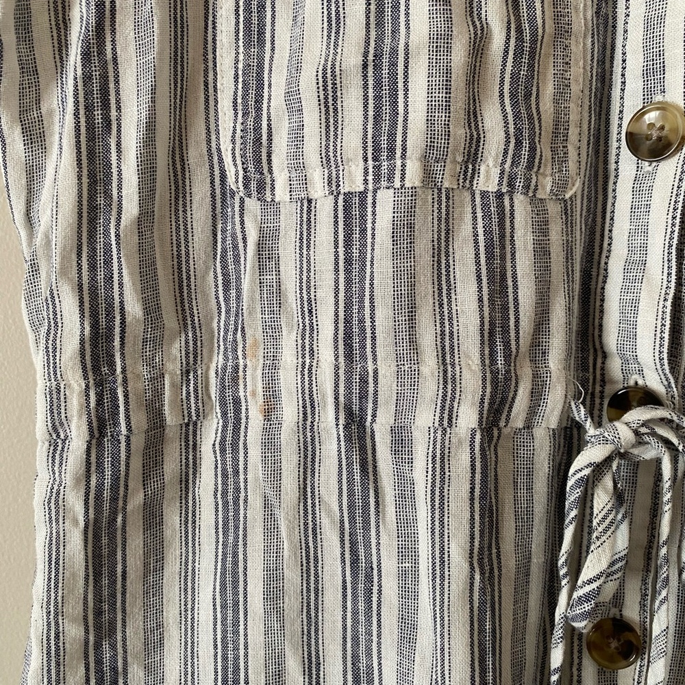 Time and Tru • Striped Button Down Dress - Picture 4 of 5